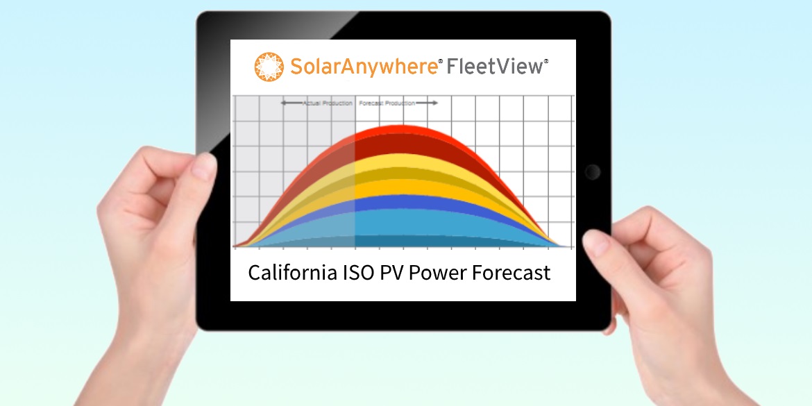 Previsión de la energía fotovoltaica detrás del contador para la ISO de California