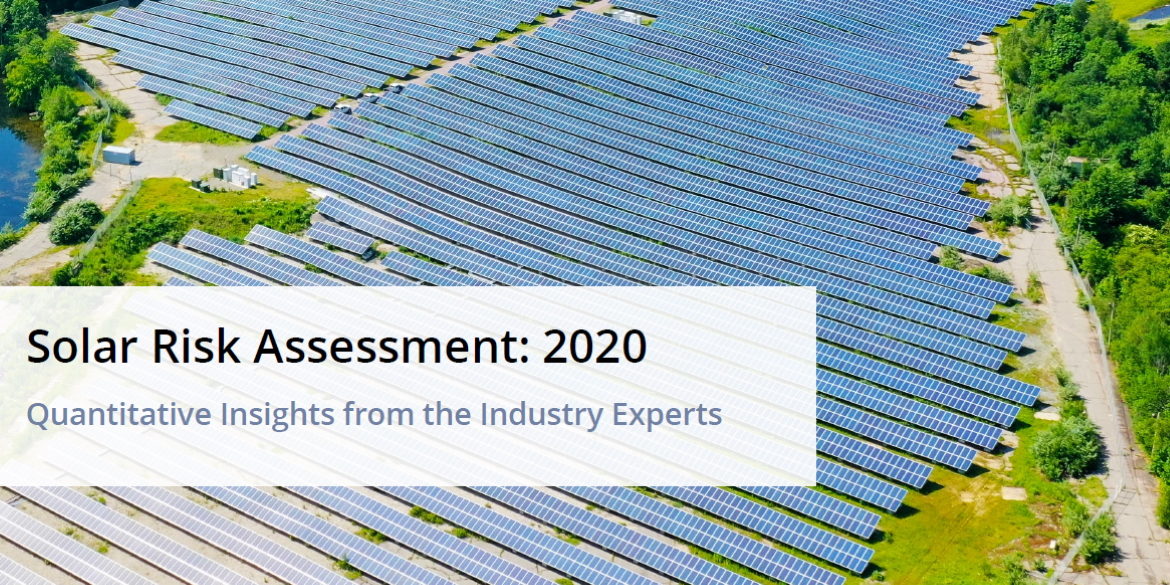 Le nouveau rapport sur l'évaluation du risque solaire fournit des informations fondées sur des données pour l'industrie solaire.