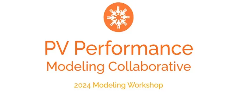 Bannière Collaborative 2024 sur la modélisation de la performance photovoltaïque