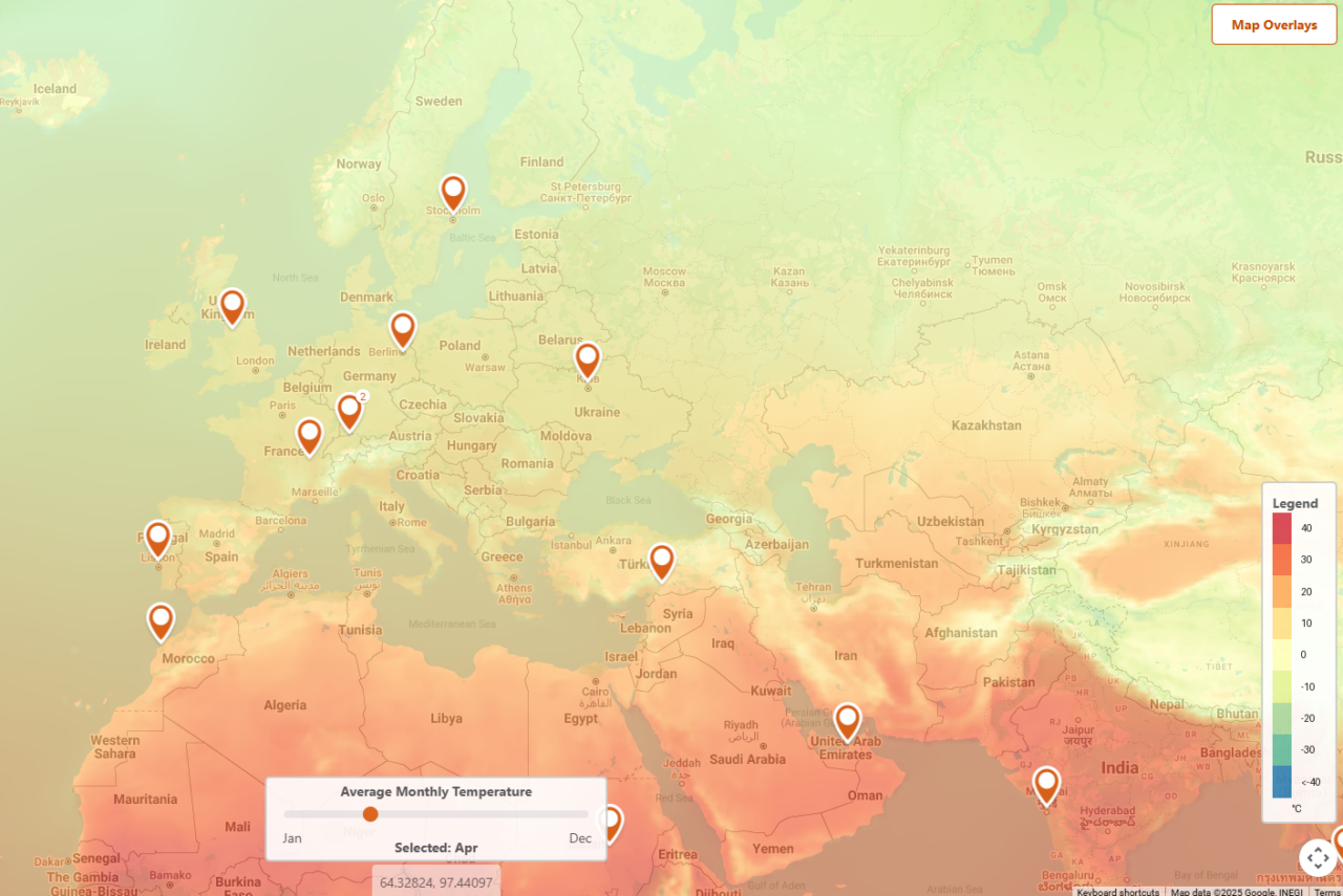 Map Overlays - SolarAnywhere