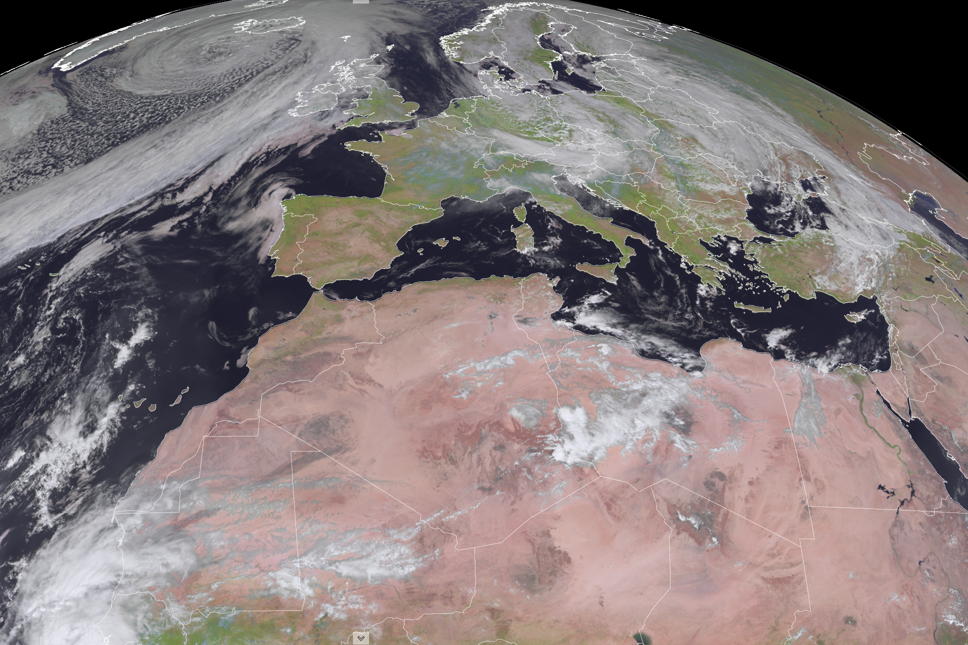 Meteosat-Image_EMEA_1920x1280_v1 Bénéficiez d'une meilleure compréhension et d'une meilleure coordination opérationnelle grâce aux données en temps réel haute résolution de SolarAnywhere®.